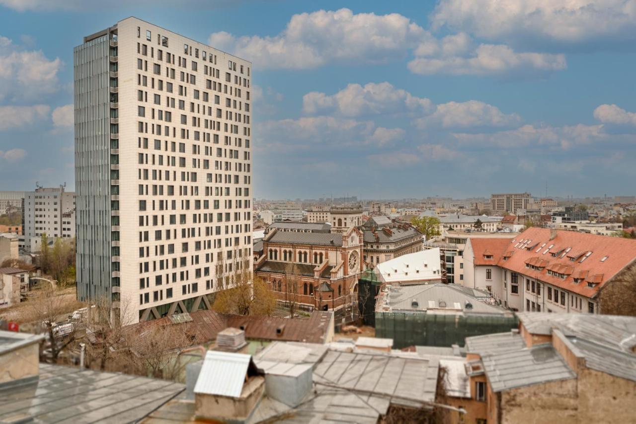 Splendid 2Br Apartment With Breathtaking Views Of Casa Poporului Букурещ Екстериор снимка